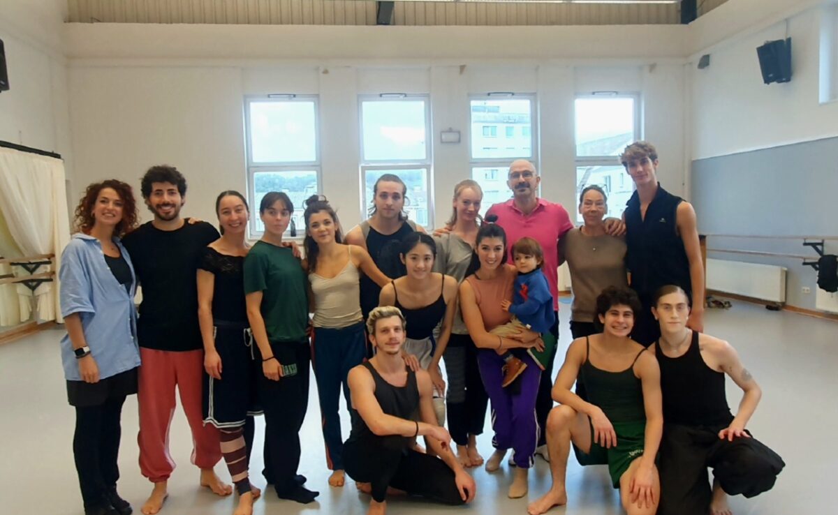 Ballett Hagen mit Leitungsteam nach der Probe am 14.10.23