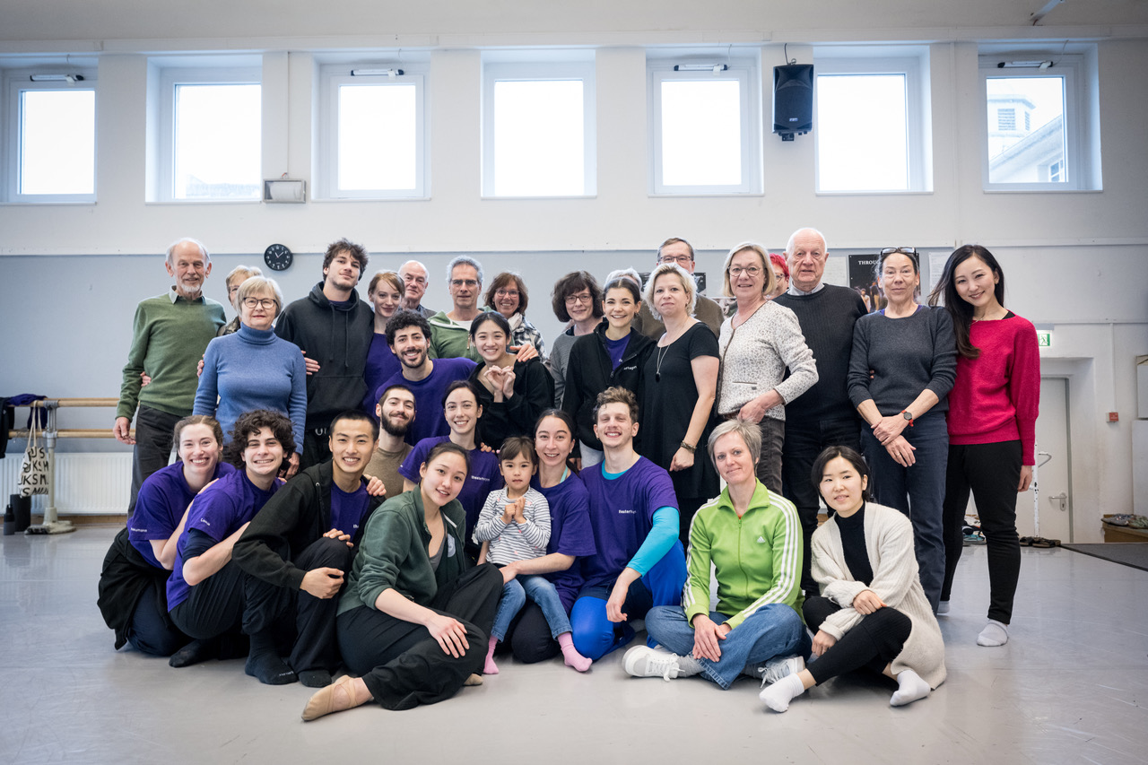 Training live im Ballettsaal 15.4.23